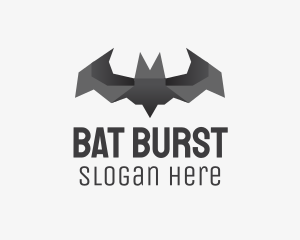 Bat Origami Art logo