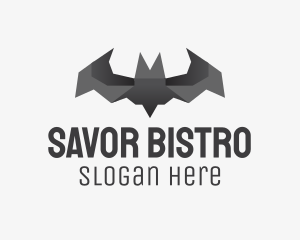Bat Origami Art logo