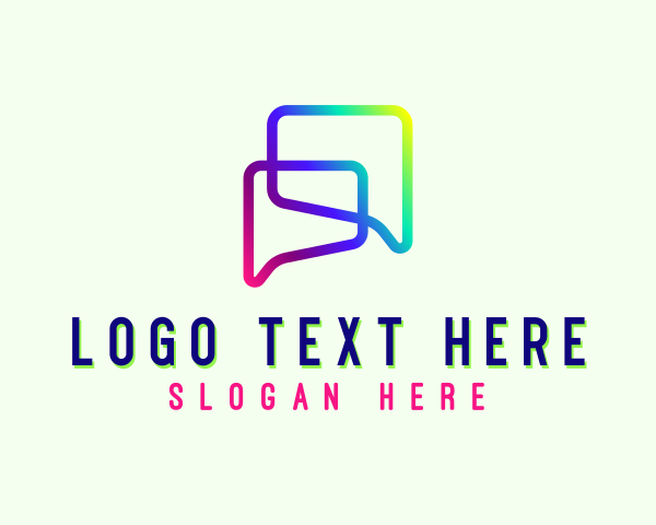 Social App logo example 2