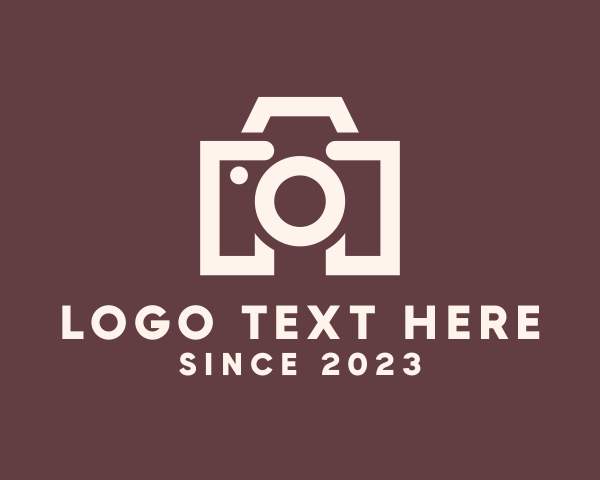 Camera Lens logo example 4