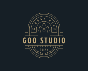 Studio Business Crown logo design