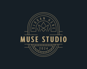 Studio Business Crown logo design