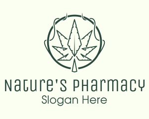 Marijuana Plant Dispensary  logo