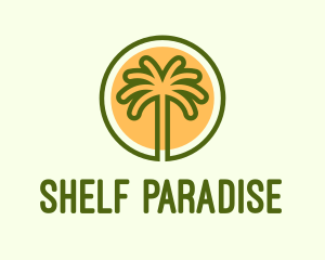 Tropical Adventure Island logo design