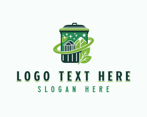 Garbage Waste Management Logo