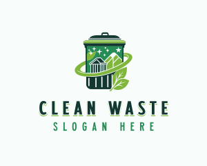 Garbage Waste Management logo design