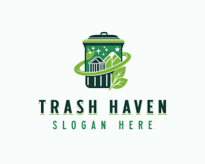 Garbage Waste Management logo design