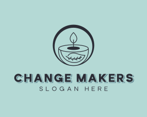 Organic Candle Maker logo design