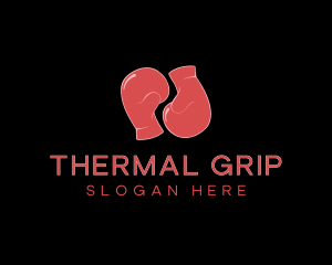 Red Boxing Gloves logo