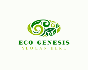 Nature Vegan Gardening logo design