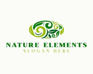 Nature Vegan Gardening logo design