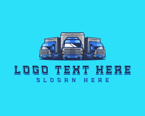 Cargo Truck Fleet logo design