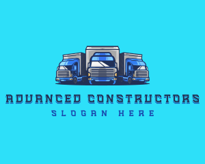 Cargo Truck Fleet logo design