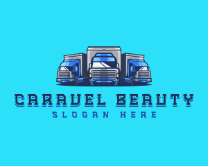 Cargo Truck Fleet logo design