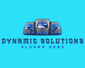 Cargo Truck Fleet logo design