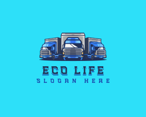 Cargo Truck Fleet logo design