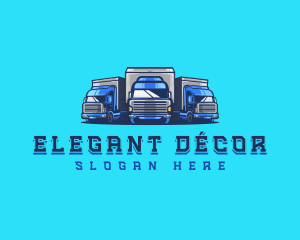 Cargo Truck Fleet logo design