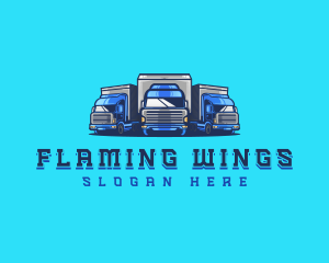 Cargo Truck Fleet logo design