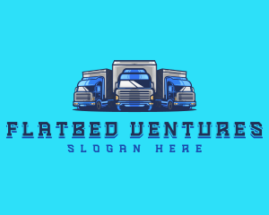 Cargo Truck Fleet logo design