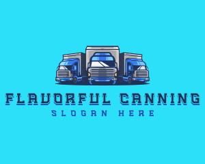 Cargo Truck Fleet logo design