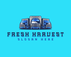 Cargo Truck Fleet logo design