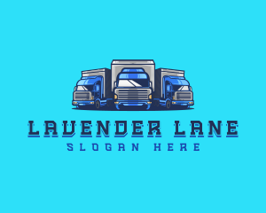 Cargo Truck Fleet logo design