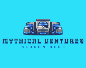 Cargo Truck Fleet logo design