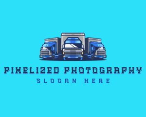 Cargo Truck Fleet logo design