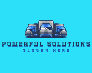 Cargo Truck Fleet logo design