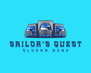 Cargo Truck Fleet logo design