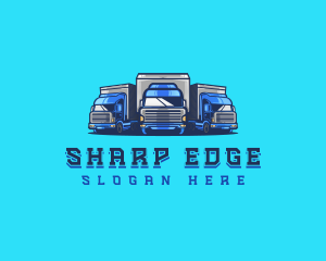 Cargo Truck Fleet logo design