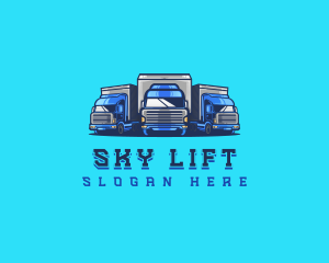 Cargo Truck Fleet logo design