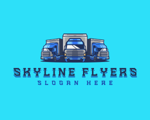 Cargo Truck Fleet logo design