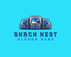 Cargo Truck Fleet logo design