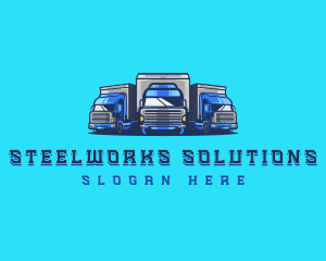 Cargo Truck Fleet logo design