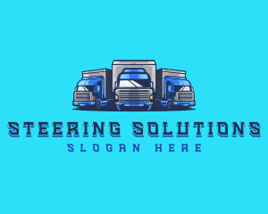 Cargo Truck Fleet logo design