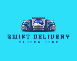 Cargo Truck Fleet logo design