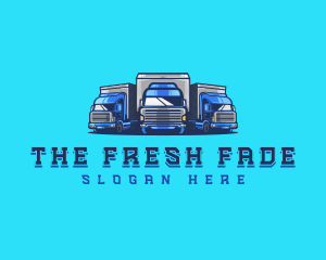 Cargo Truck Fleet logo design