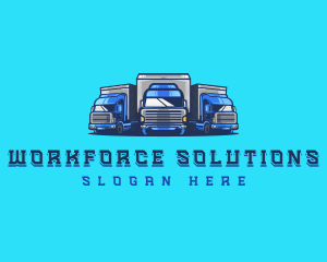 Cargo Truck Fleet logo design