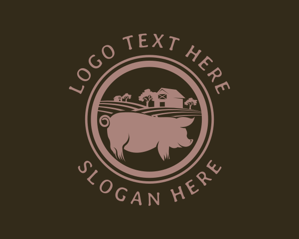 Piggy logo example 3