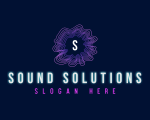 Abstract Sound Waves logo