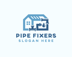 Water Pipe Plumbing logo