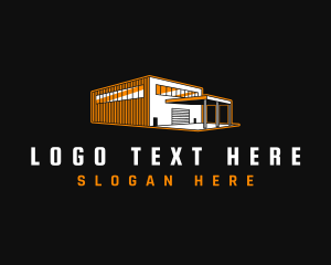 Warehouse Factory Storage Logo