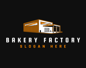 Warehouse Factory Storage logo design