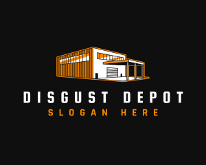 Warehouse Factory Storage logo design