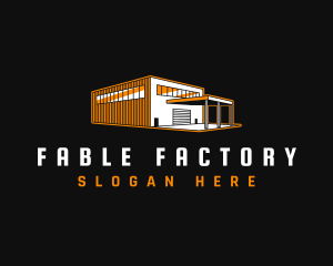 Warehouse Factory Storage logo design