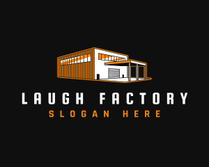 Warehouse Factory Storage logo design