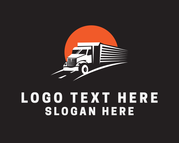 Cargo Transport Truck logo