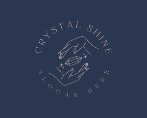 Crystal Hand Boutique logo design