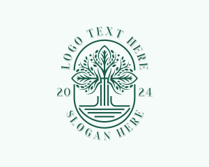 Botanical Garden Planting Logo